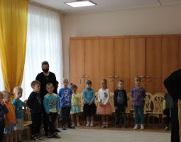 Молебен в детском саду