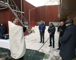 Водосвятный молебен в Снегирях